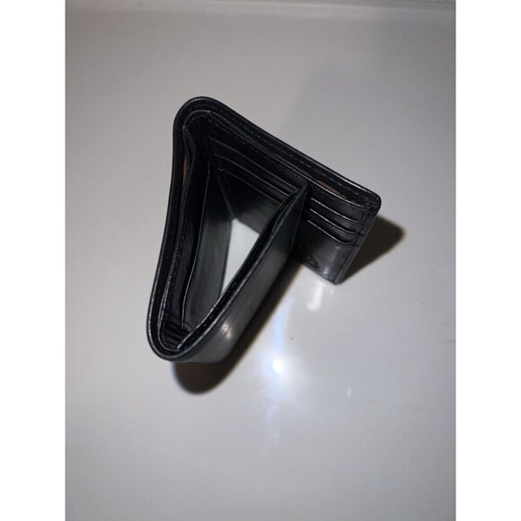 DOPP Trifold Black Leather Wallet - Picture 8 of 12